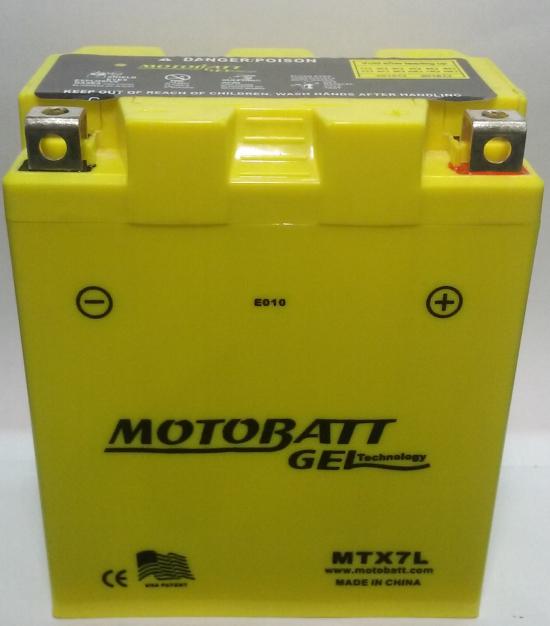 Batera Motobatt GEL MTX7L