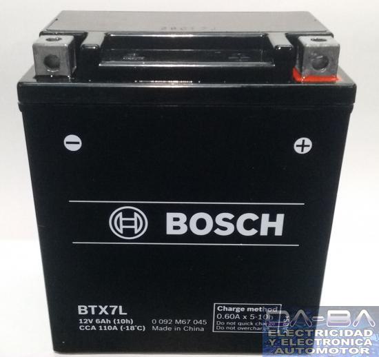 Bateria Bosch BTX7L - YTX7L