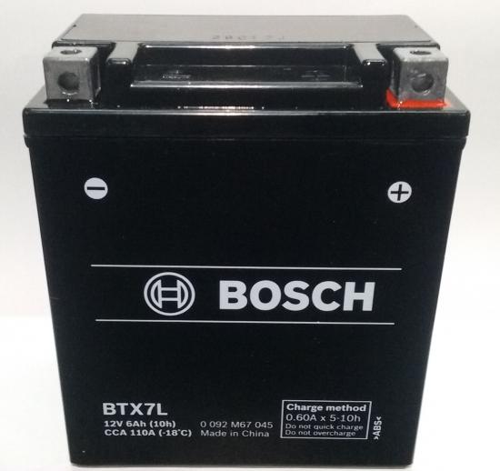 Bateria Bosch BTX7L - YTX7L