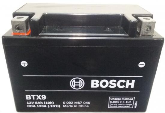 Bateria Bosch BTX9 - YTX9 BS