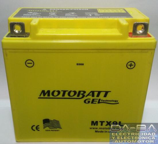 Bateria Motobatt GEL MTX9L