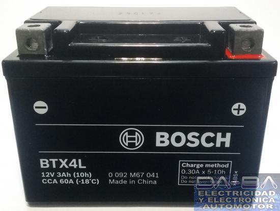 Bateria Bosch BTX4L - YTX4L